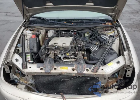 2000 Buick Century Custom from USA, damaged, VIN 2G4WS52J2Y1208108